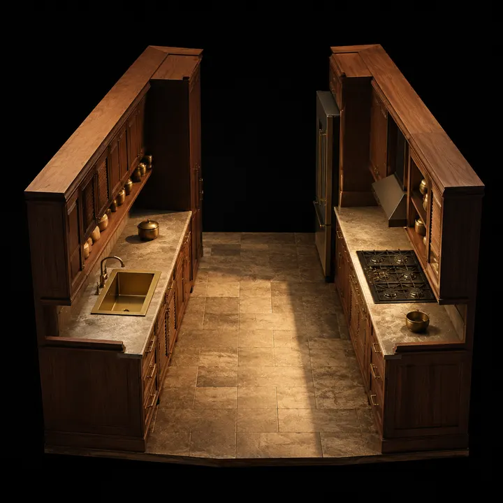 Parallel / galley