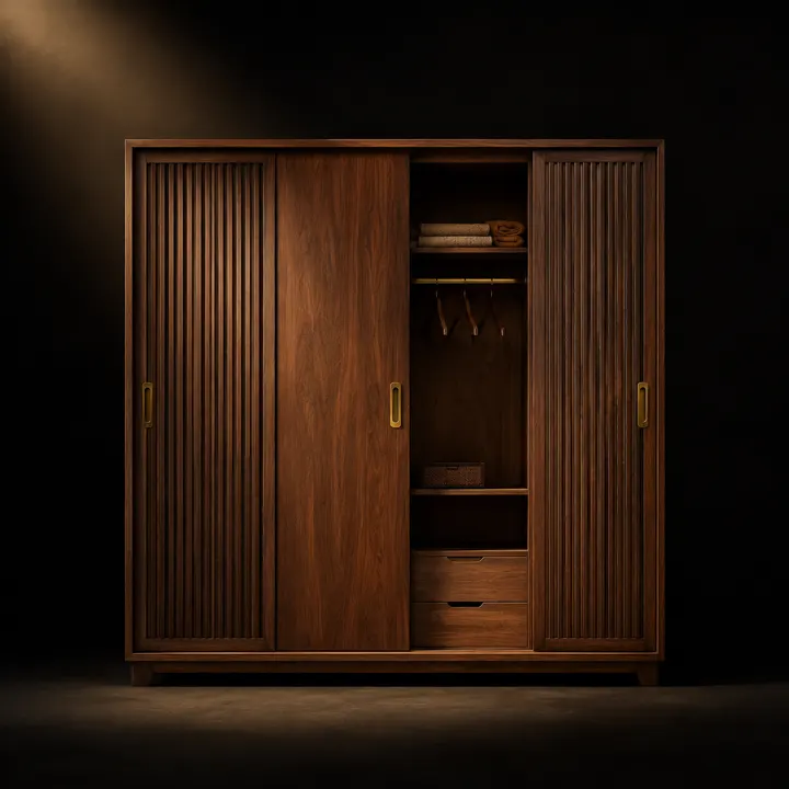 Sliding wardrobe