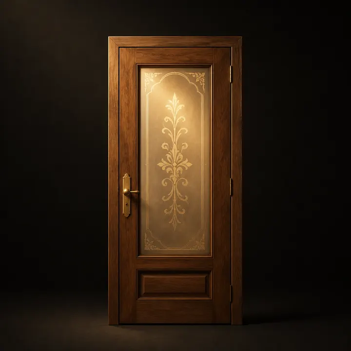 Glass inlay
