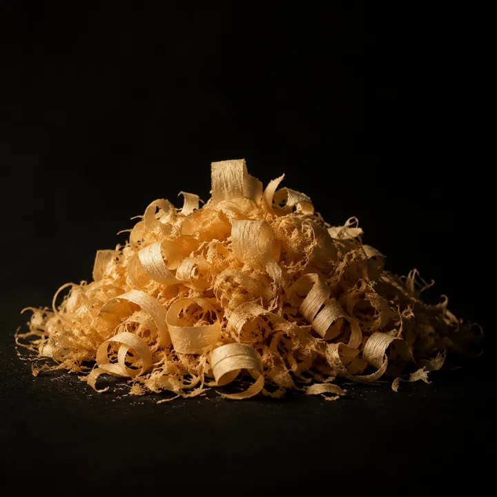 Wood shavings