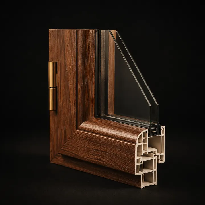 UPVC laminated