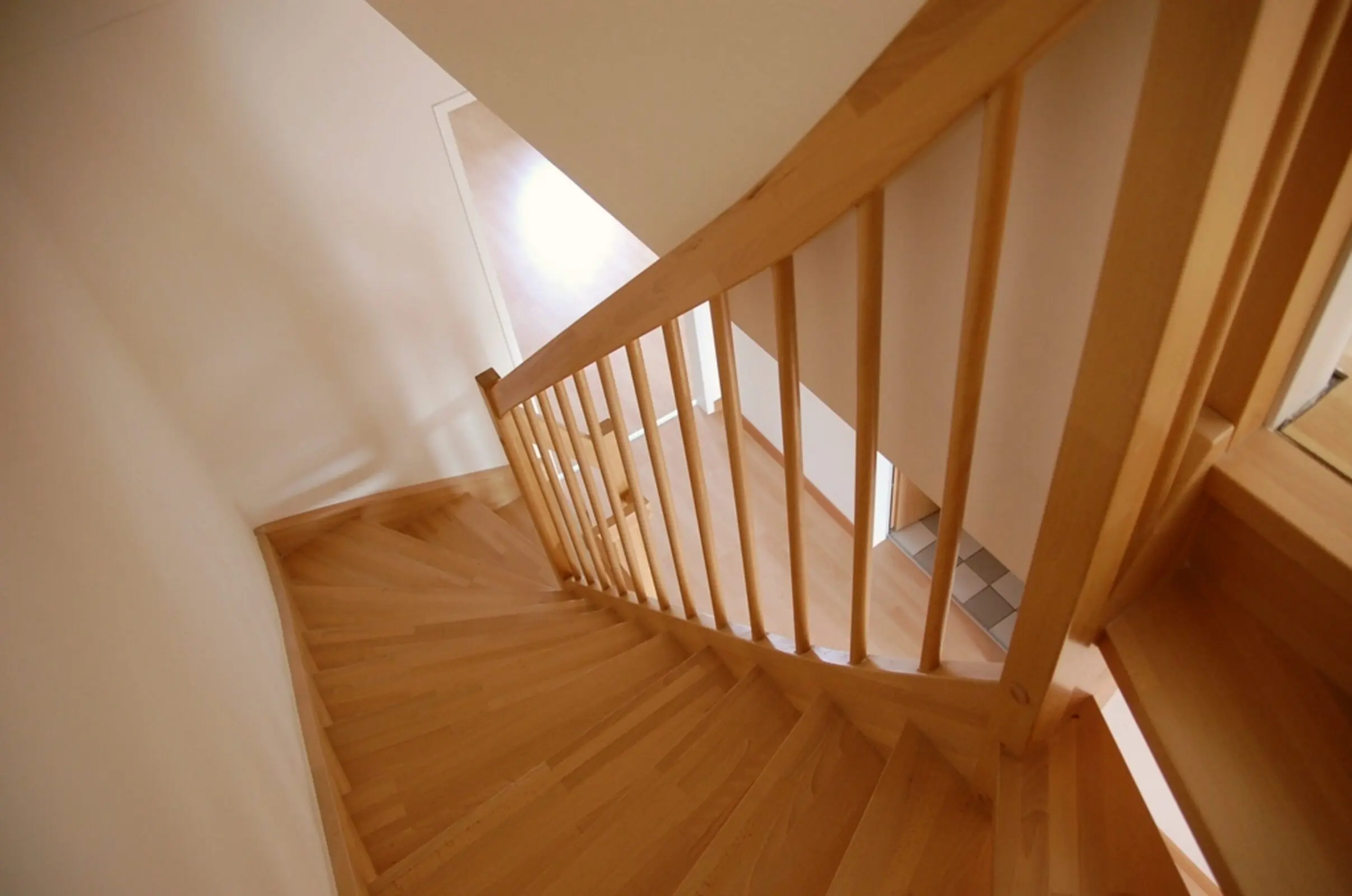 Timber staircase